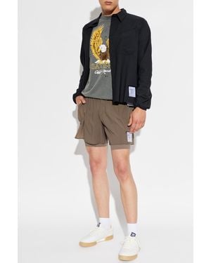 Satisfy 'Rippy Cordura 5' Shorts - Black