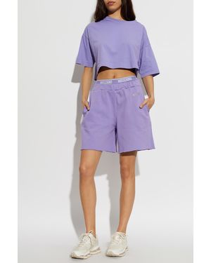 Moschino 'Active' Shorts - Blue
