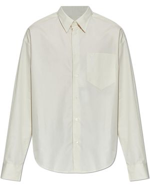 Ami Paris Shirt With Logo - White