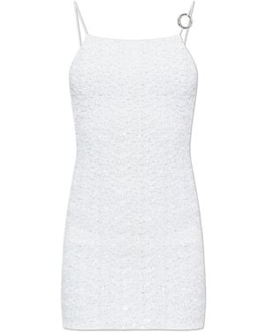 Oséree Sequin Dress - White