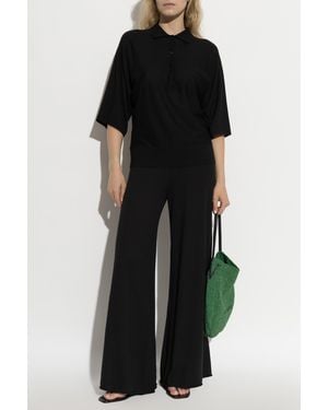 Lisa Yang 'Ainsley' Cashmere Pants - Black