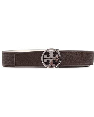 Tory Burch Leather Belt - Brown