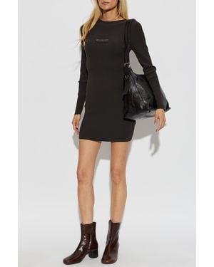 Alexander Wang Long Sleeve Dress - Black