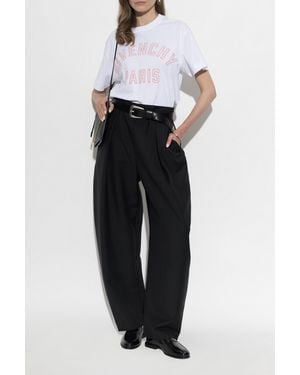 Givenchy T-Shirt With Logo - White