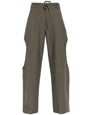 Christopher Esber 'Sirocco Twill' Trousers - Green