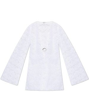 Oséree Lace Dress - White