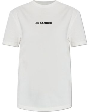 Jil Sander T-Shirt With Logo - White