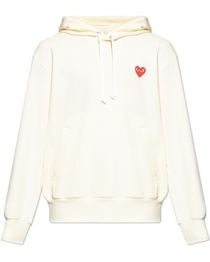 COMME DES GARÇONS PLAY Hoodie - White