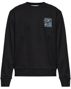 Iceberg Sweatshirt With Print - Black