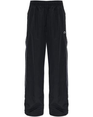 Lacoste Loose-Fit Trousers - Black