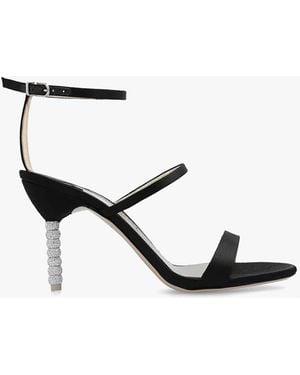 Sophia Webster 'Rosalind' Heeled Sandals - Black