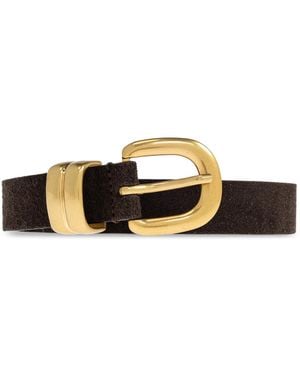 By Malene Birger 'Zoilo Suede' Belt - Brown