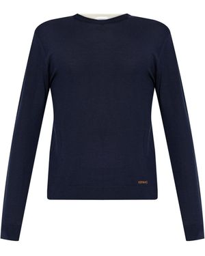 Versace Single-Vent Blazer - Blue