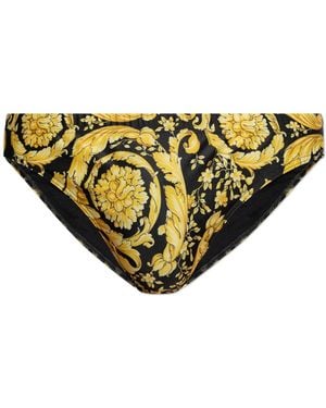 Versace Swim Briefs - Yellow
