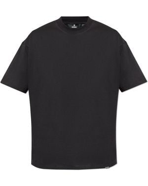 Represent Oversize "Initial" T-Shirt - Black
