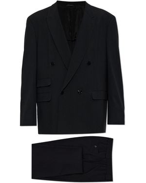 Giorgio Armani Wool Suit - Black