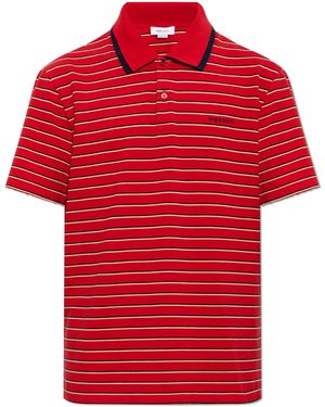 McQueen Polo With Logo - Red