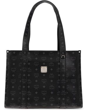 MCM 'Aren Large' Shopper Bag - Black