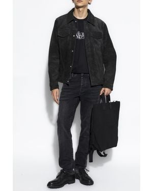 AllSaints Organic Cotton Stretch Skinny Jeans - Black