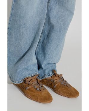 Acne Studios Leather Sports Shoes - Blue
