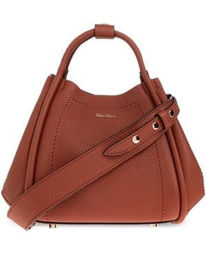 Max Mara Leather Hand Bag 'Marine Xs' - Brown