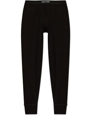 Tom Ford Cotton Long Johns - Black