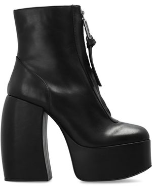 Marc Jacobs 'Gigi' Platform Ankle Boots - Black