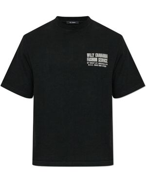 Willy Chavarria T-Shirt "Fashion Services" - Black