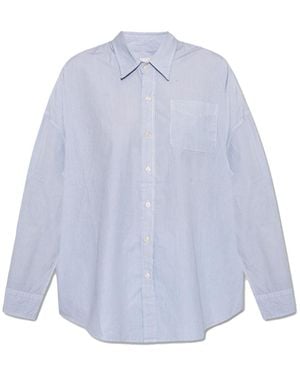 R13 Striped Shirt, ' - Blue