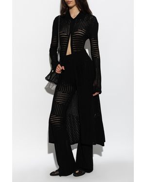 Akep Long-Sleeve Cardigan - Black