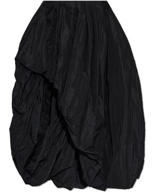 Jil Sander Asymmetrical Skirt - Black