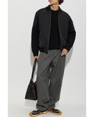 Givenchy Sweater With Embroidered Logo - Black