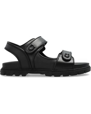 COACH Sandals With Logo - Black