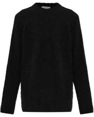 Laneus Wool Jumper With Long Sleeves - Black