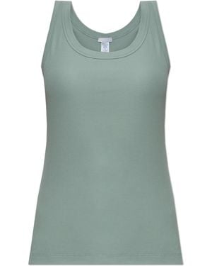 Hanro Lingerie Top From The "Sleep & Lounge" Collection - Green