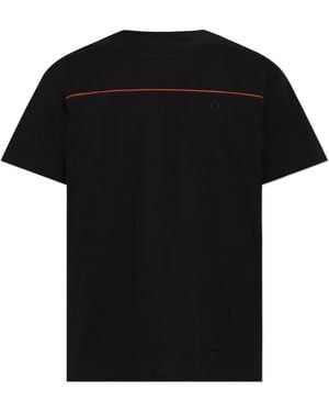 DIESEL T-Shirt 'T-Norm-Piping' - Black