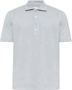 Eleventy Cotton Polo - Grey