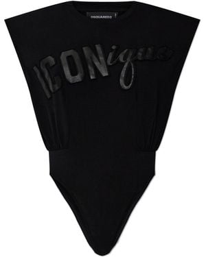 DSquared² Body With Shoulder Pads - Black