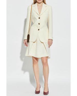 Marni Wool Skirt - Natural