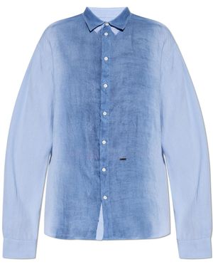 DSquared² Linen Shirt - Blue