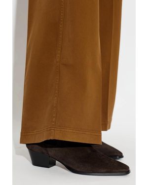 Aeyde 'Agata' Heeled Ankle Boots - Brown