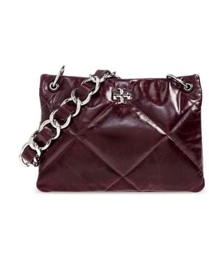 Tory Burch Shoulder Bag 'Kira Diamond' - Purple