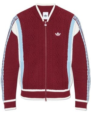 adidas Originals Cardigan With Embroidered Logo
