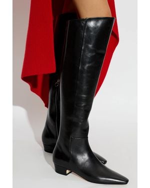 Aeyde Heeled Boots 'Ilaria' - Red