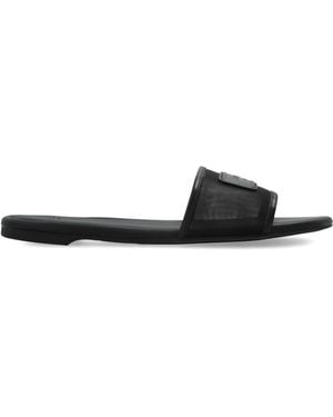 Kate Spade 'Brzy Msh' Slides - Black