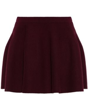 Lisa Yang Cashmere Skirt - Red