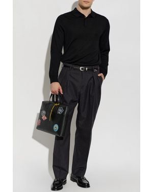 Paul Smith Wool Pants - Black