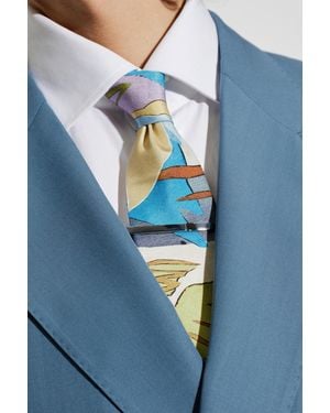 Lanvin Tie Clip - Blue