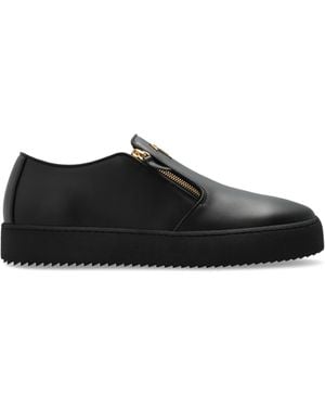 Giuseppe Zanotti Slip-On Shoes 'Gz-Kobe' - Black