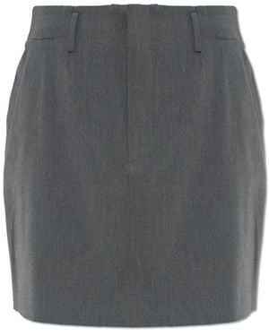 Akep Short Skirt - Grey